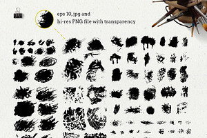 Illustrator Grunge Brushes