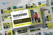 Travel Agency Keynote Template, a Presentation Template by fluffstudio (Thumbnail 1 of 4)