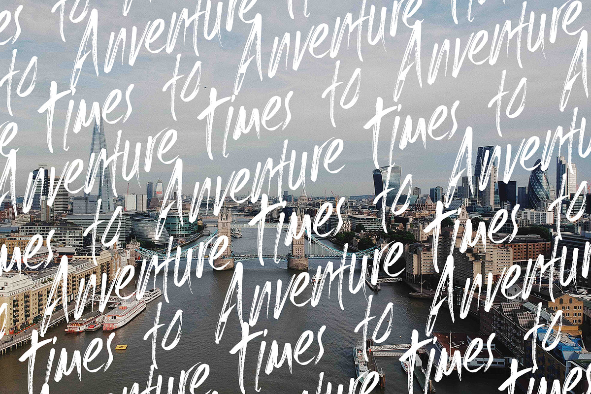 The JACK MANIA Brush Font preview 5