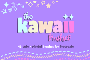 Kawaii Brushes for Procreate