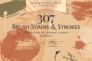 Brush Stains & Strokes collection