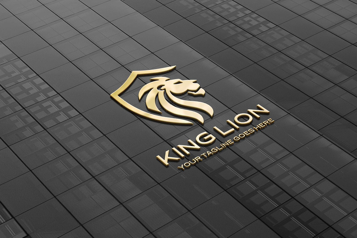 Modern Lion Logo Design, a Branding & Logo Template by YUDesignStore (Photo 2 of 8)
