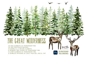 The Great Wilderness Watercolor Set