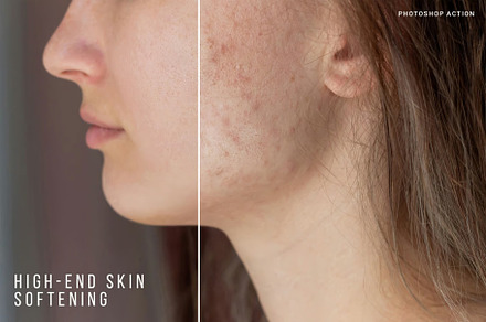 High-End Skin Softening Effect, a Layer Style Add-On by Hubzway