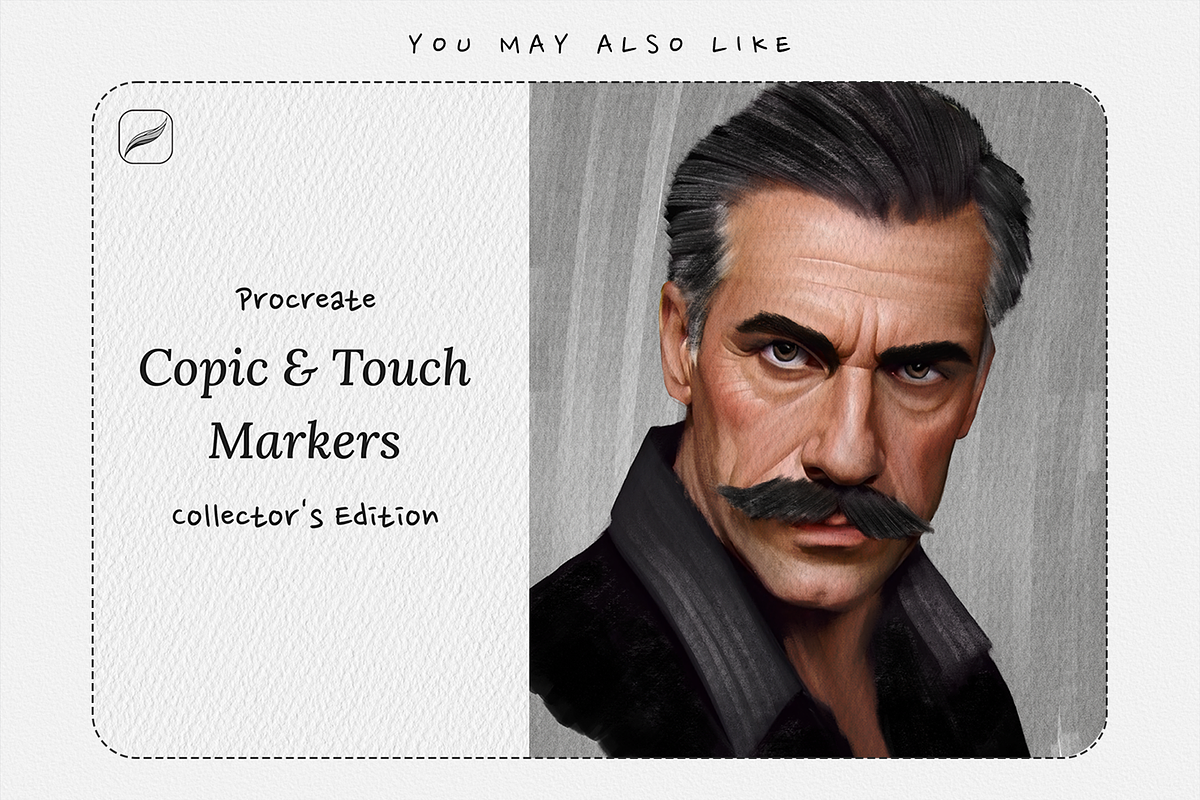 Procreate Copic & Touch Markers Set, a Brush Add-On by Brush Moment (Photo 9 of 9)