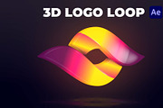3D Loop Logo for After Effects, a Templates & Theme by iamkoltunov (Thumbnail 2 of 3)