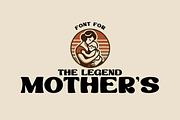 The Legend Mothers Font, a Slab Serif Font by Monoletter Studio (Thumbnail 1 of 2)