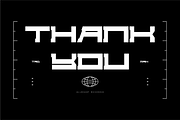 Arox - Futuristic Display Font, a Sans Serif Font by Typeagle (Thumbnail 8 of 8)