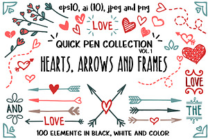 Hearts, Arrows And Frames