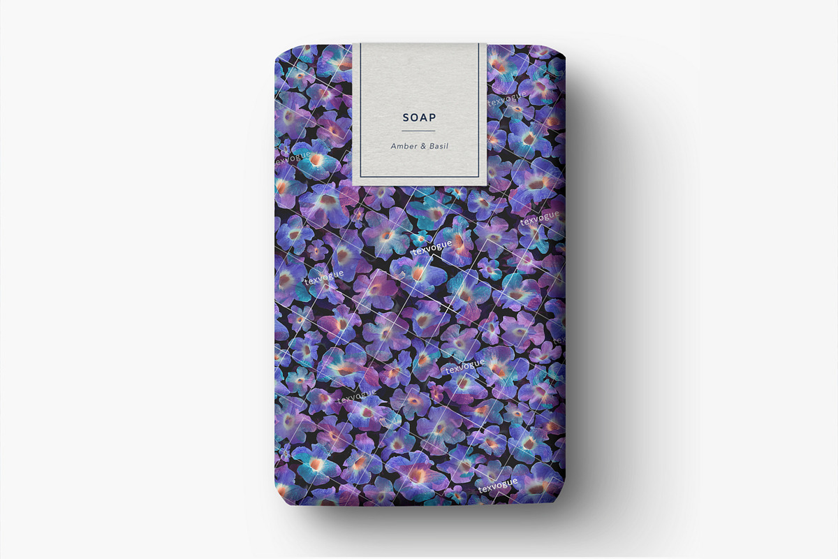 Blue Blooms - Seamless Patterns, a Pattern Graphic by texvogue (Photo 10 of 16)