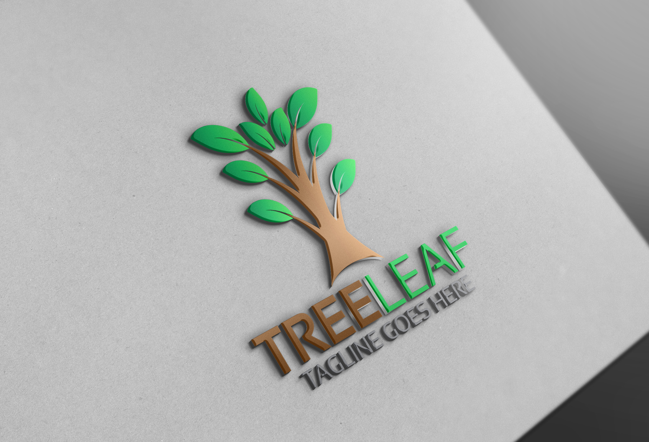 Tree Leaf Green Logo, a Branding & Logo Template by Josuf Media
