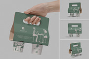 Holder Coffee Cup Mockup, a Packaging Mockup by Hokagata (Thumbnail 5 of 6)
