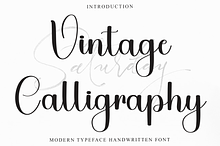 Vintage Calligraphy