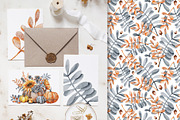 Autumn watercolor collection, a Graphic by Artmanata (Thumbnail 7 of 11)