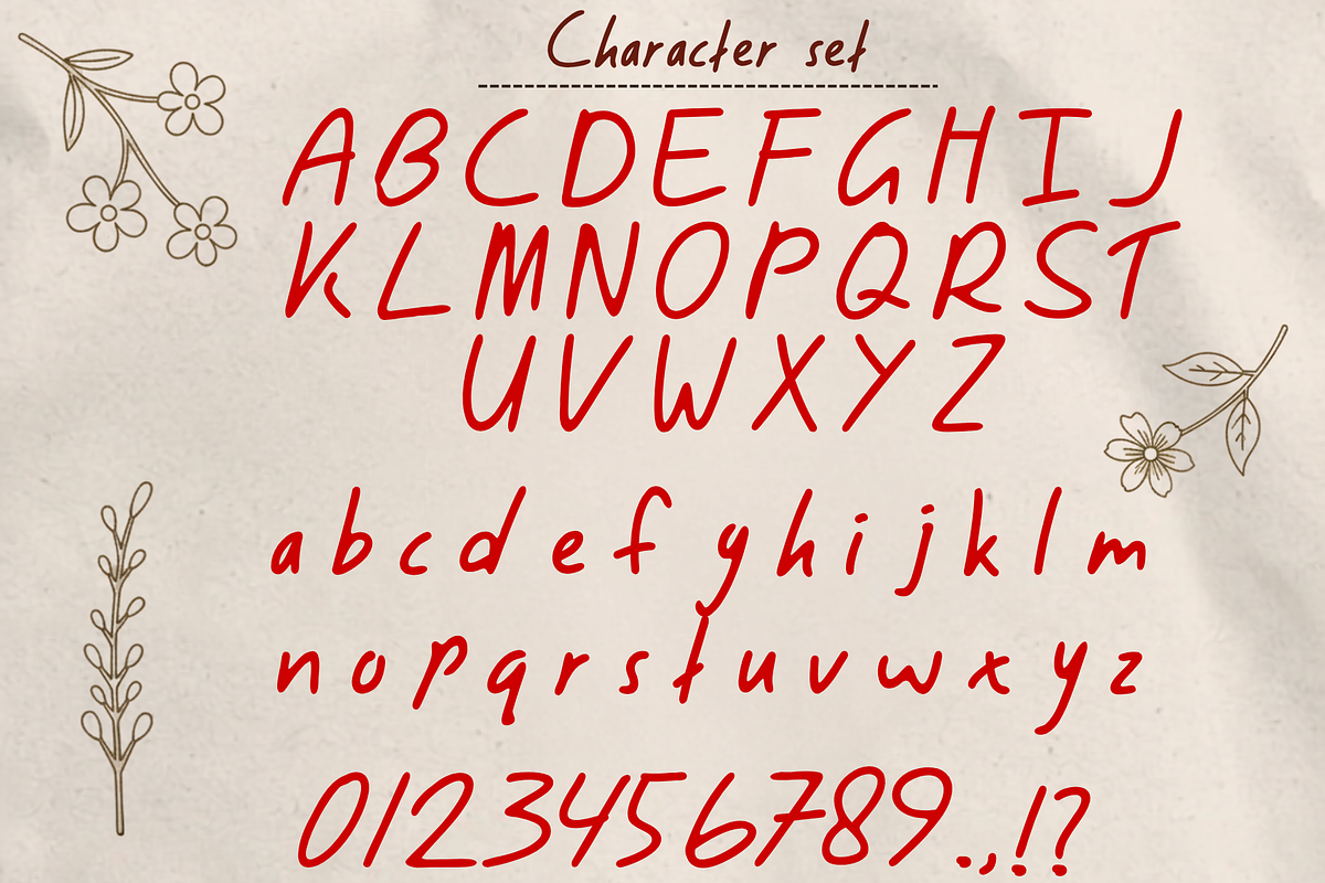 Typoria, a Handwritten Font by portype (Photo 5 of 7)