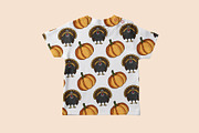 Thanksgiving Day Patterns Clipart, a Seasonal Illustration by Elatedowl (Thumbnail 12 of 16)