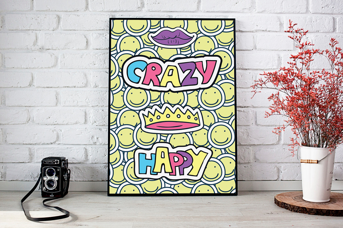 Crazy Stickers, an Education Illustration by shik-shik (Photo 2 of 6)