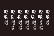 Music Rockleh - Music Font, a Blackletter Font by Iqsiart Studio (Thumbnail 7 of 10)