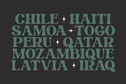Wild Month, a Serif Font by din-studio.com (Thumbnail 5 of 10)