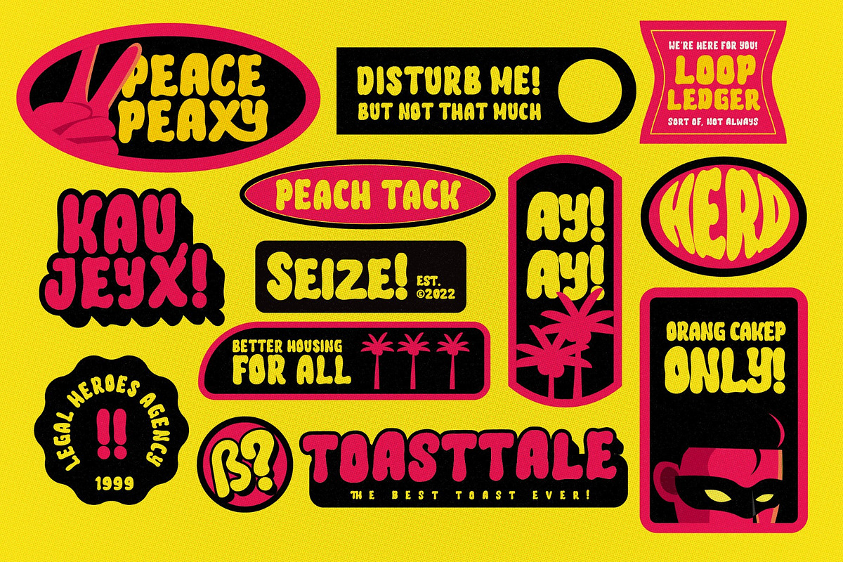 Doofray, a Sans Serif Font by graphicook (Photo 8 of 10)