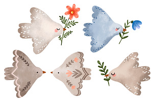 Dove of peace, an Animal Illustration by the_myro