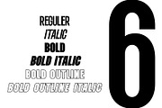 Navagio Sans Serif Font Family, a Sans Serif Font by RantautypeStudio (Thumbnail 3 of 14)