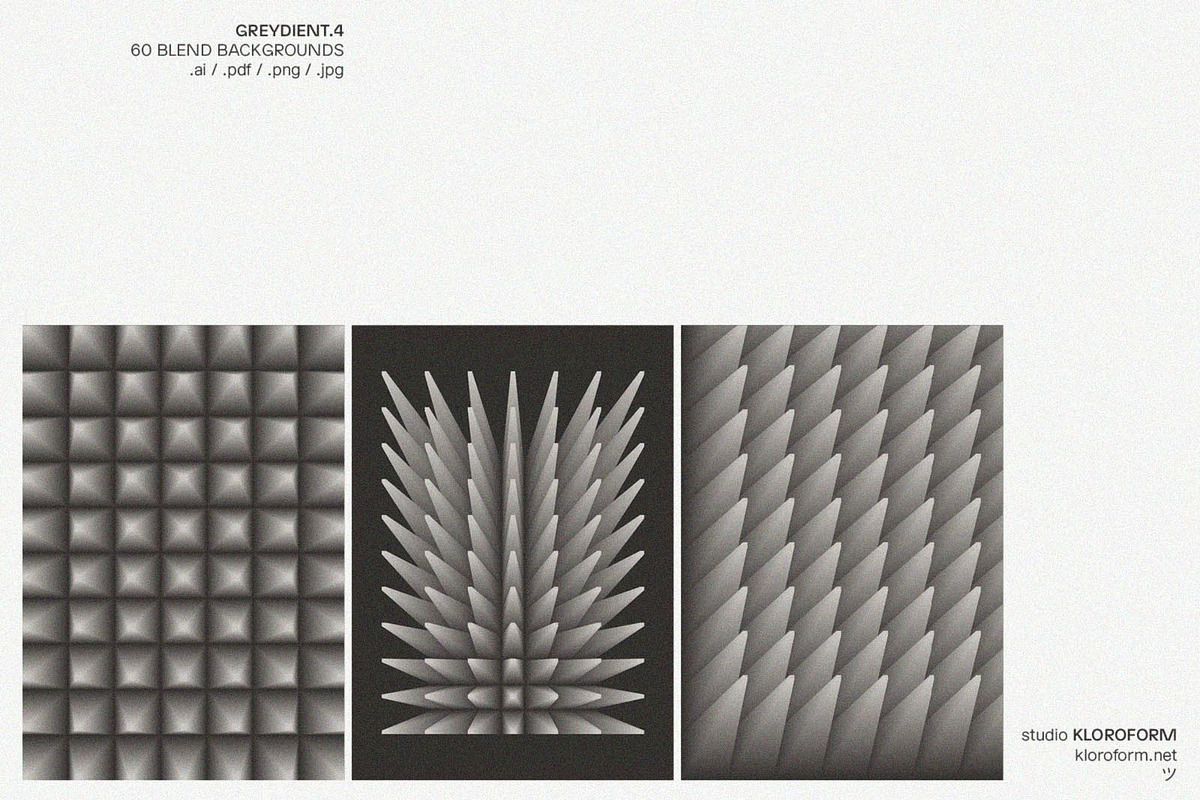 Greydient 4, an Object Graphic by kloroform (Photo 7 of 26)