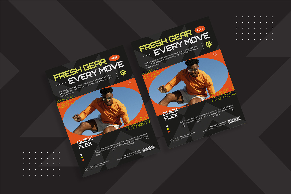 Quick Flex - Poster Template, a Poster Template by StreaksideStd (Photo 2 of 3)