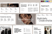 Minimalist Presentation Template, a Presentation Template by BrandPacks (Thumbnail 1 of 7)