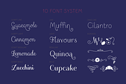 Culinary, a Script Font by Latinotype (Thumbnail 3 of 17)