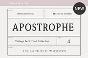 Apothecary Serif Font Collection, a Serif Font by pixelcolours (Thumbnail 14 of 14)