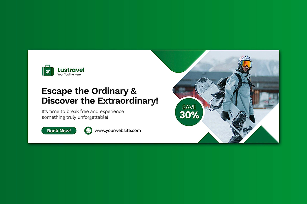 Lustravel - Facebook Cover, a Social Media Template by Esensifiksi.studio (Photo 3 of 3)