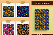 Retro Ditsy Seamless Patterns, a Pattern Graphic by Lagmar Design (Thumbnail 3 of 12)