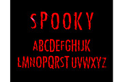 Blood font., a Graphic by Aromeo (Thumbnail 4 of 4)