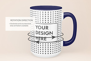 Accent Mug Video Mockup