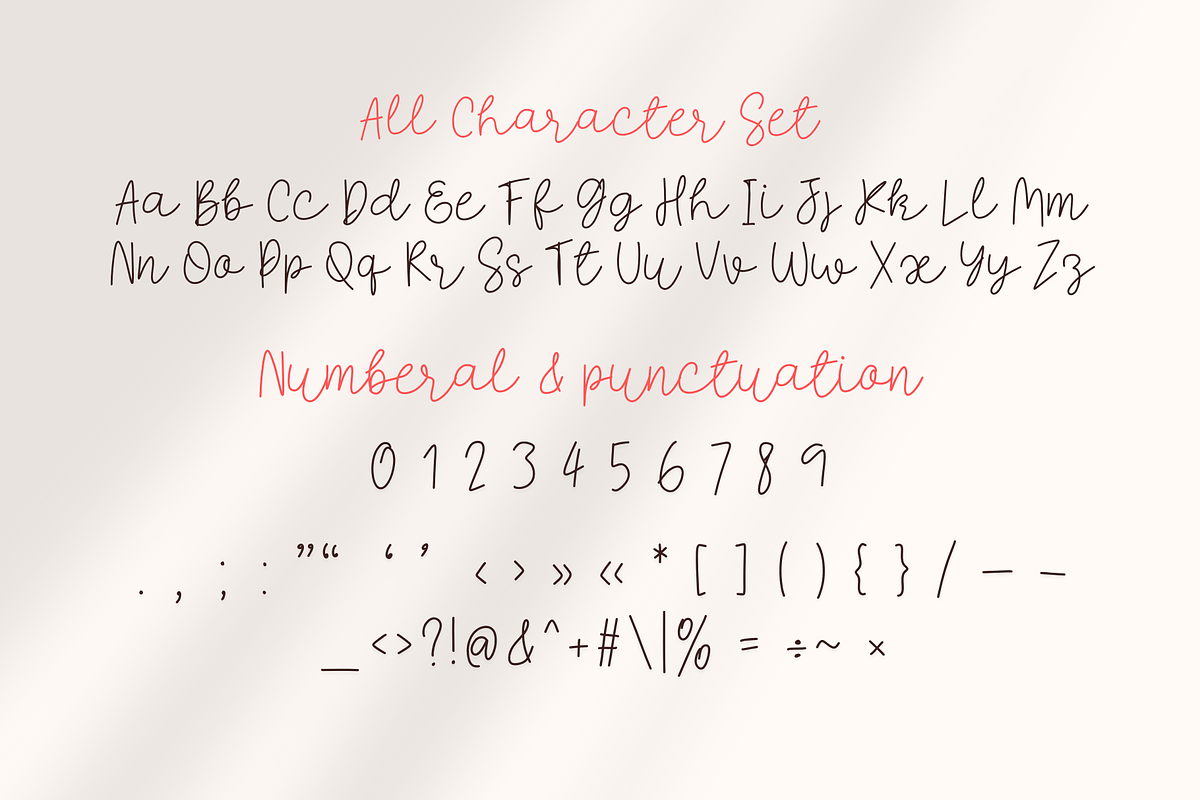 Handmade Farmhouse is duo font, a Handwritten Font by Brown Cupple (Photo 4 of 6)