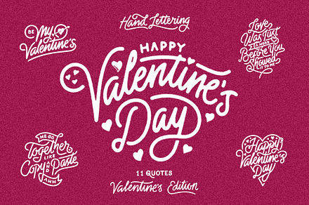 Valentine's Day - Hand Lettering