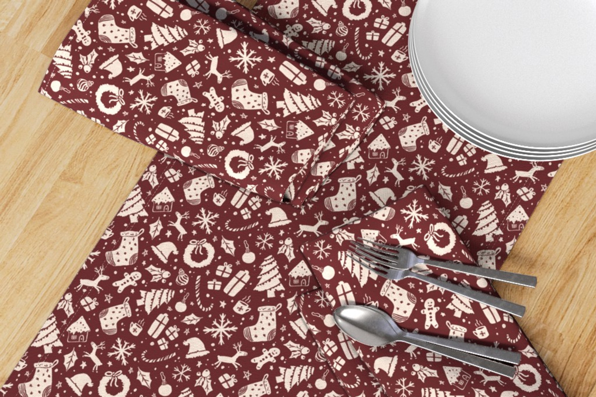 Cosy Christmas Repeat Pattern, a Pattern Graphic by Forest Lily (Photo 5 of 10)