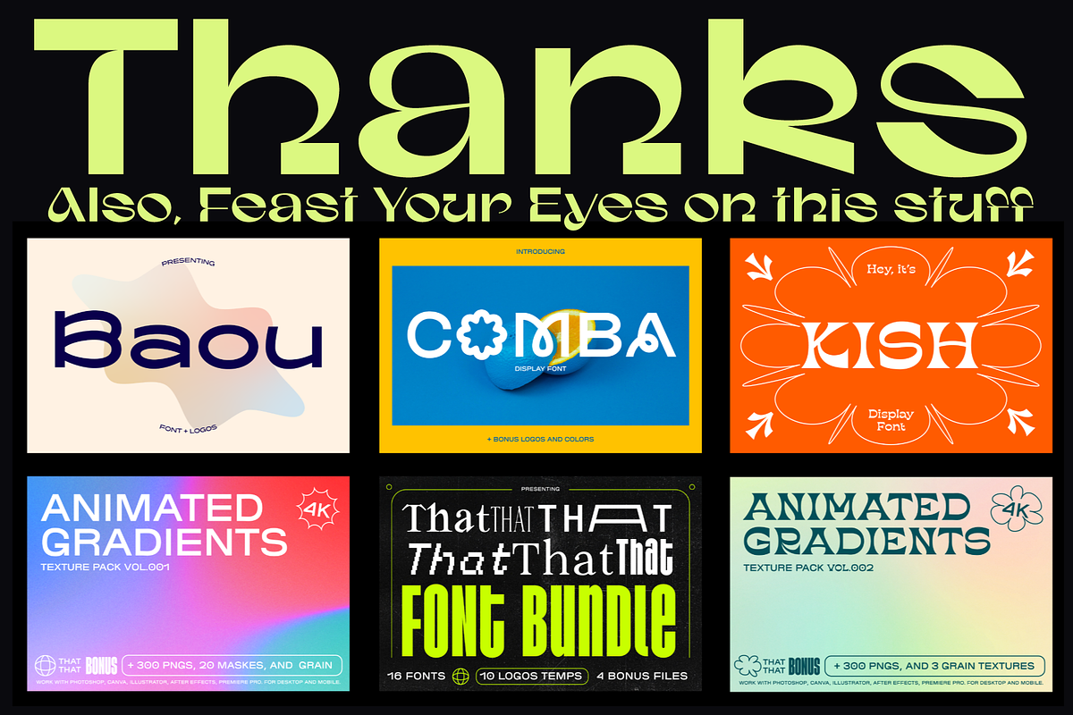 Gunter Display Font, a Sans Serif Font by That That Creative (Photo 20 of 20)