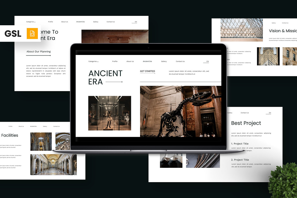 Ancient Era - Museum Google Slide