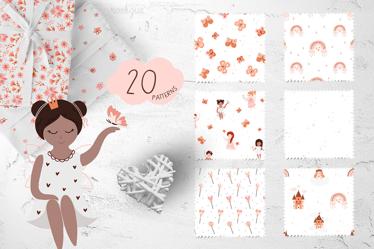 Fairies - Magic kids collection, a Decorative Illustration by roskque (Photo 10 of 13)