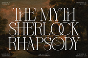 Sherlock – Elegant Classic Serif, a Serif Font by Mahesans Co (Thumbnail 1 of 16)
