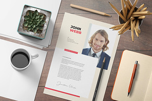 Resume CV Template 23