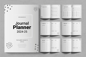 Journal Planner Layout, a Stationery Template by ContestDesign
