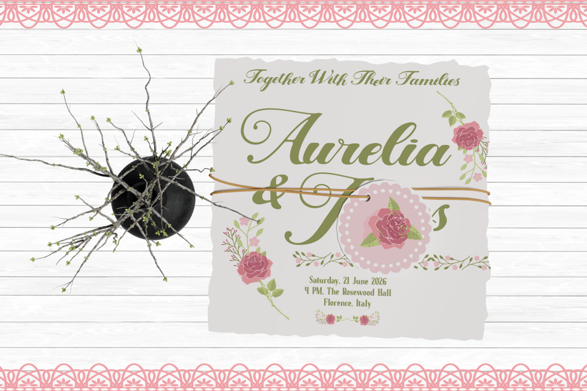 Sheryna Classic Romantic Script Font, a Script Font by PutraCetol Studio (Photo 2 of 5)
