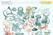 La Dolce Vita-Sea world, an Animal Illustration by Collection by VY (Thumbnail 12 of 15)