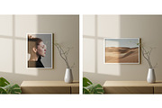 Photo Frame Mockups, a Print Template by simuradi (Thumbnail 5 of 11)