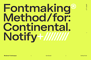 Moderna Grotesque, a Sans Serif Font by Latinotype (Thumbnail 7 of 14)