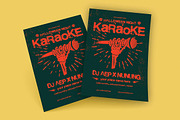 Halloween Karaoke Party Flyer, a Flyer Template by megarez (Thumbnail 3 of 3)