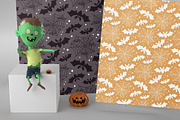Halloween patterns set, a Pattern Graphic by tetiana.svirska (Thumbnail 3 of 7)